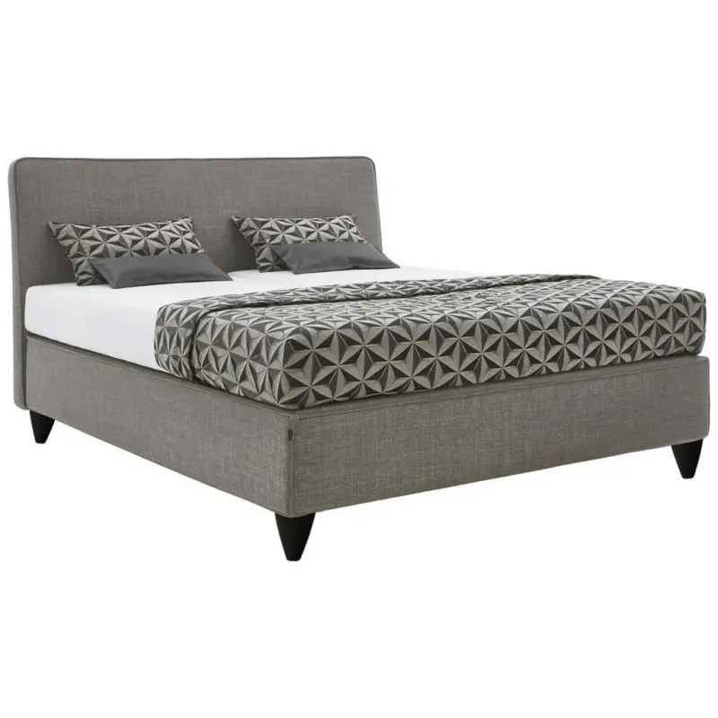 Boxspringbett 180/200 cm in Graubraun