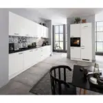 XXXLutz Lauterach - Ihr M&ouml;belhaus bei Bregenz K&uuml;chenleerblock 360/120 cm in Schwarz, Wei&szlig; Hochglanz