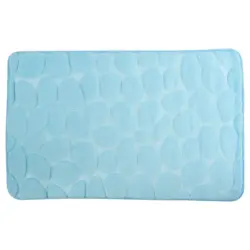 Badteppich Hellblau 50/80 cm