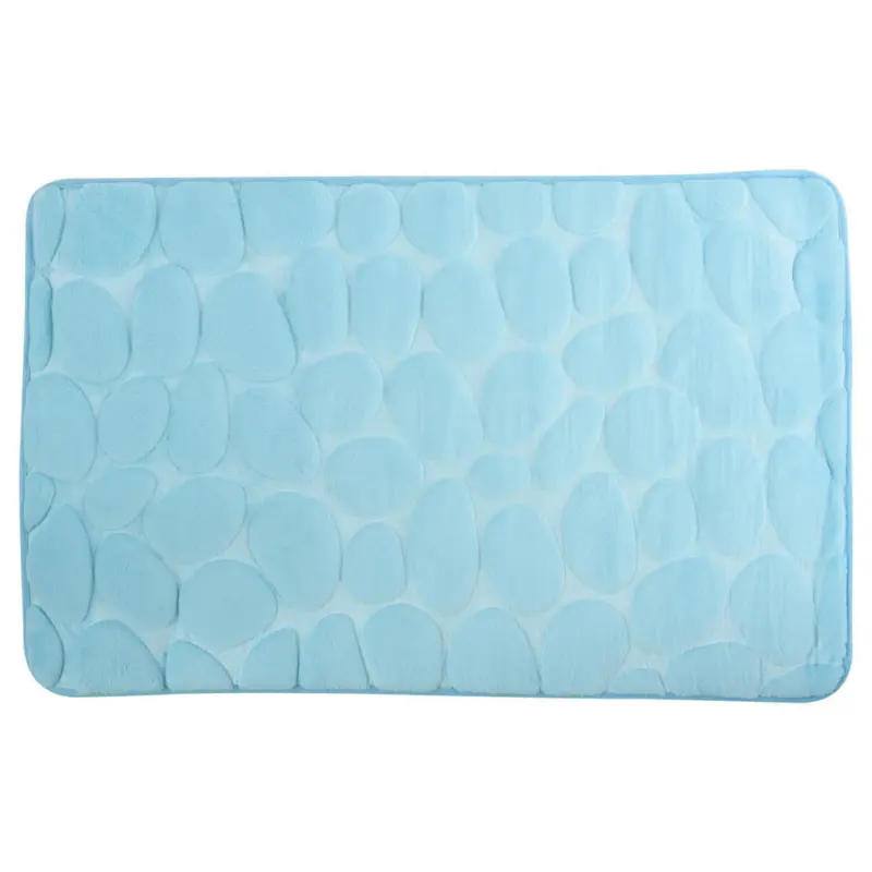 Badteppich Hellblau 50/80 cm