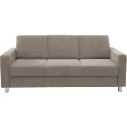 3-Sitzer-Sofa in Flachgewebe Beige