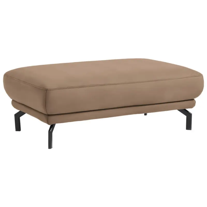 Hocker in Textil Beige