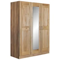 Dreht&uuml;renschrank in Eichefarben