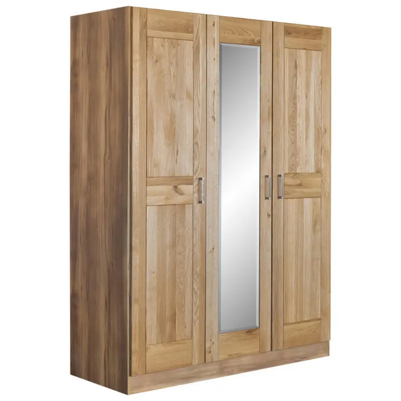 Dreht&uuml;renschrank in Eichefarben