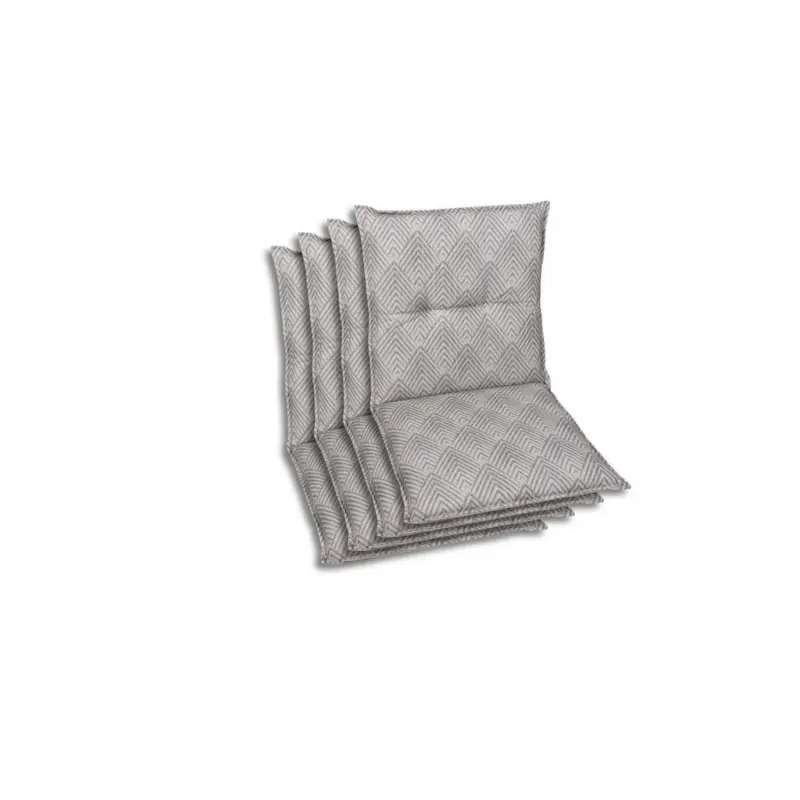 Sesselauflagenset in Beige Graphik