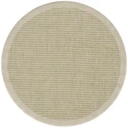 Outdoorteppich 200 cm Giza Gr&uuml;n