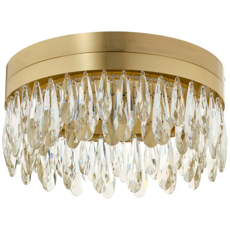 Kristall-Deckenleuchte 40/25 cm