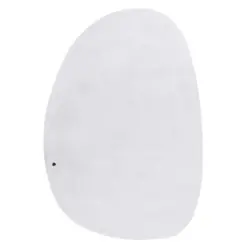 Hochflorteppich 135/200 cm Cozy Wei&szlig;