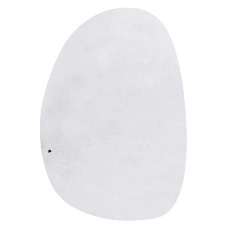 Hochflorteppich 135/200 cm Cozy Wei&szlig;