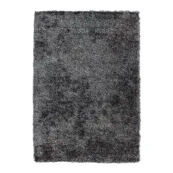 Hochflorteppich 80/150 cm Diamond 725 Anthrazit Anthrazit