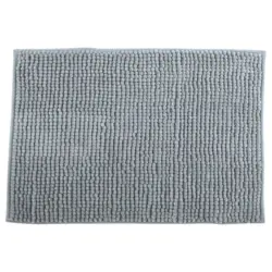 Badteppich Grau 50/80 cm