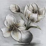 XXXLutz Lauterach - Ihr M&ouml;belhaus bei Bregenz &Ouml;lgem&auml;lde Blumen 30/30 cm