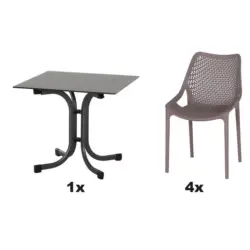 Gartengarnitur 5-teilig