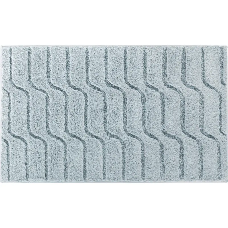 Badteppich Salbeigr&uuml;n 60/100 cm