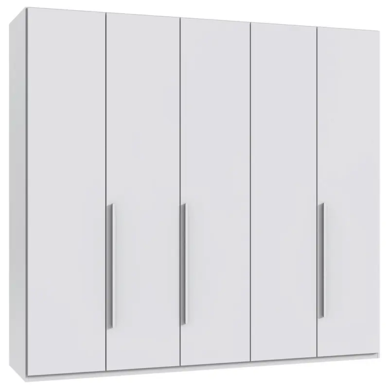 Dreht&uuml;renschrank in Wei&szlig;