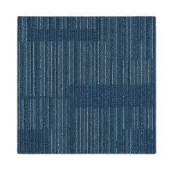 Teppichfliese Linz 50/50 cm in Blau