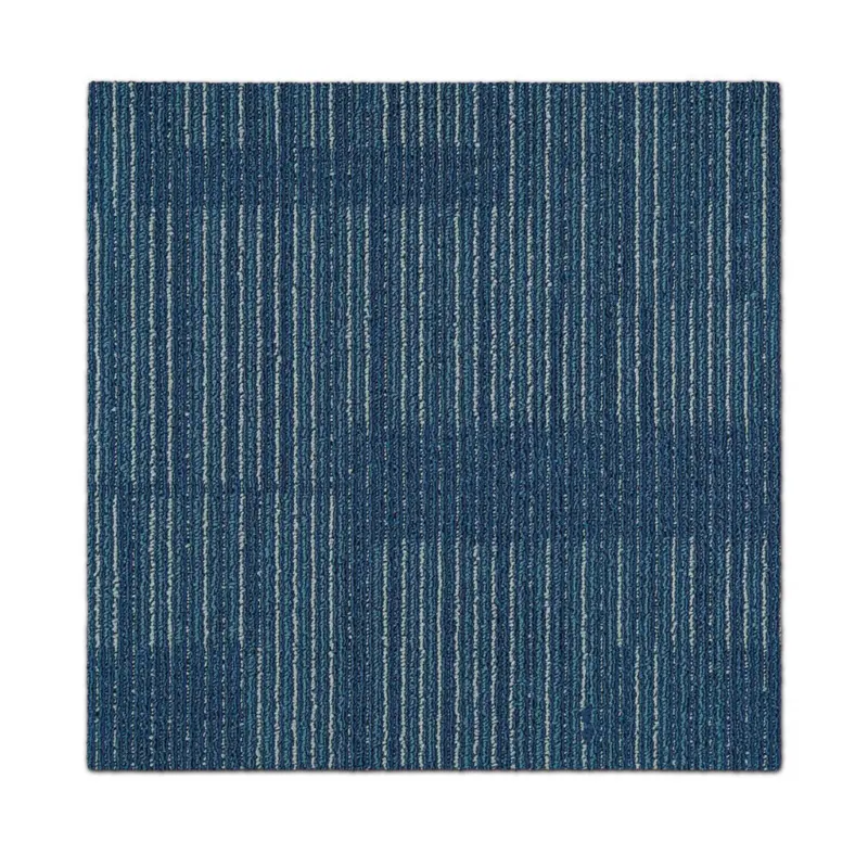 Teppichfliese Linz 50/50 cm in Blau