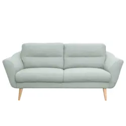 2,5-Sitzer Tromso in Webstoff Hellblau Skandinavisch, Modern, Landhaus