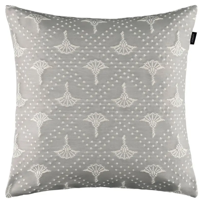 Kissenh&uuml;lle J! Cornflower Charm silber 40/40 cm