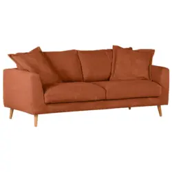 Bigsofa in Cord Kupferfarben