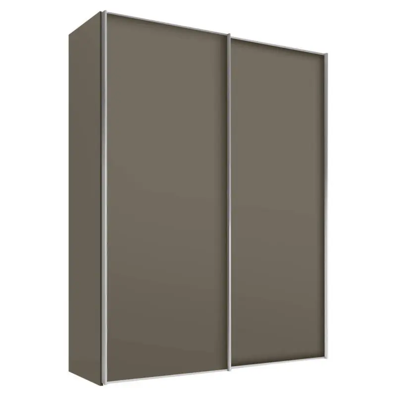 Schwebet&uuml;renschrank in Mokka