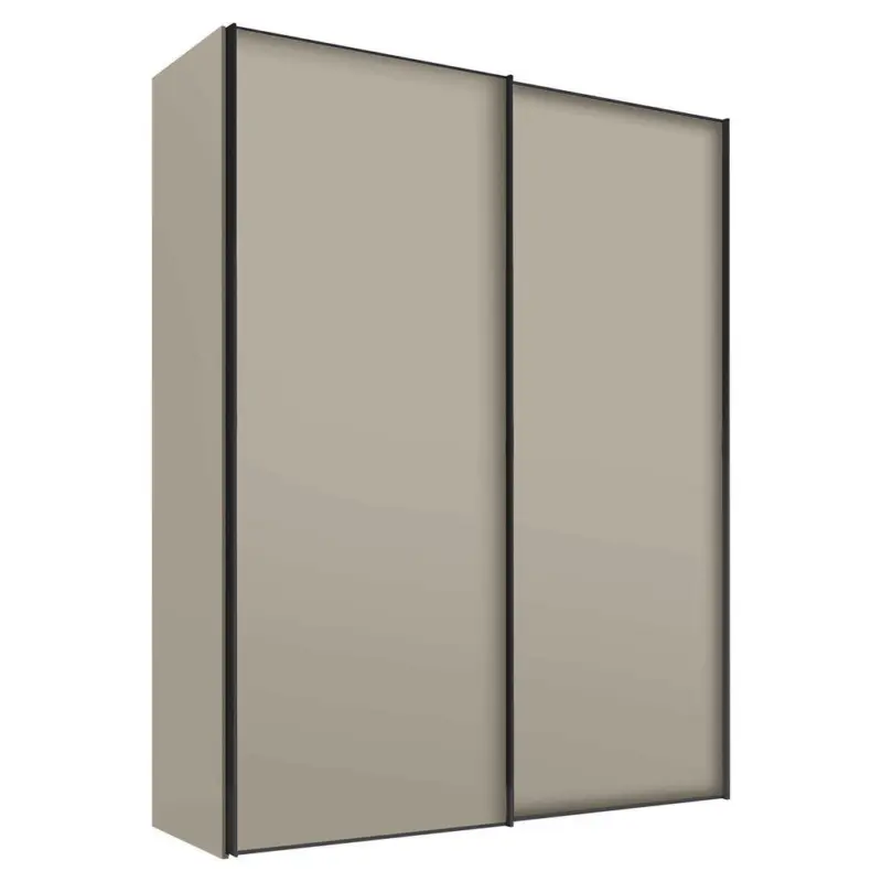 Schwebet&uuml;renschrank in Sandfarben