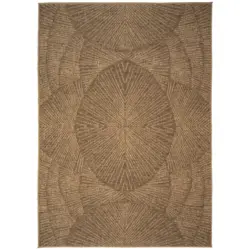 Outdoorteppich 200/250 cm Braun