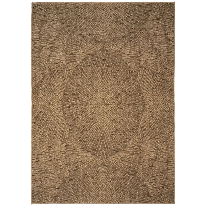 Outdoorteppich 200/250 cm Braun
