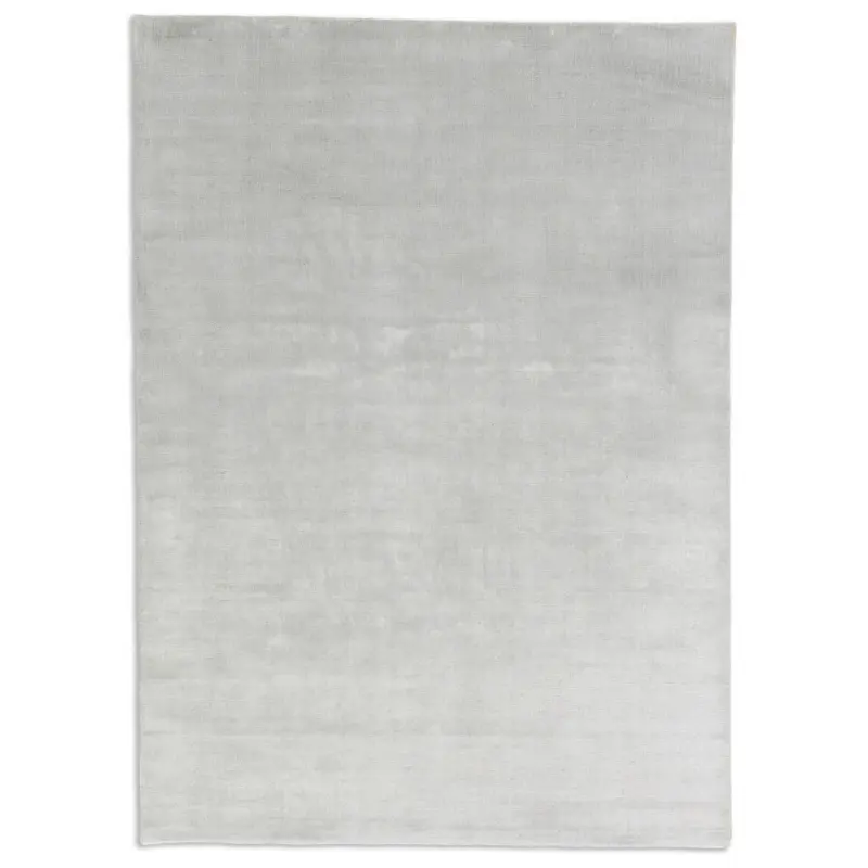 Handwebteppich 170/240 cm Aura Silberfarben
