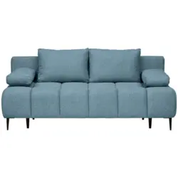 Schlafsofa in Jacquard Blau