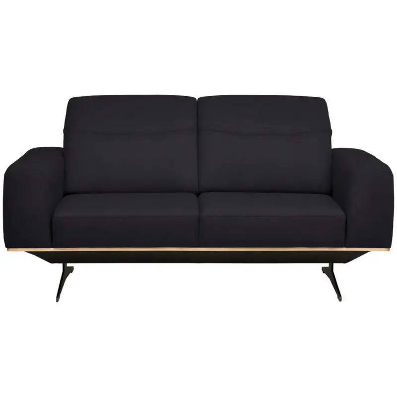 3-Sitzer-Sofa in Echtleder Dunkelbraun