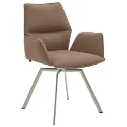 Armlehnstuhl Lederauswahl, Stoffauswahl, Gestellauswahl