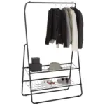 XXXLutz Lauterach - Ihr M&ouml;belhaus bei Bregenz Garderobenst&auml;nder in Schwarz 93/159/47 cm