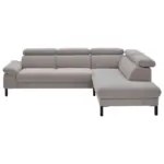 XXXLutz Lauterach - Ihr M&ouml;belhaus bei Bregenz Ecksofa 830 in Cord Grau 272/217 cm