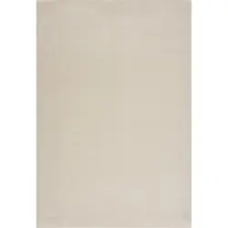 Webteppich 80/150 cm Uni Creme