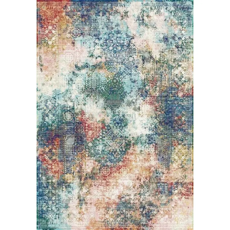 Vintage-Teppich 80/150 cm Dinah Rot, Perlmutt