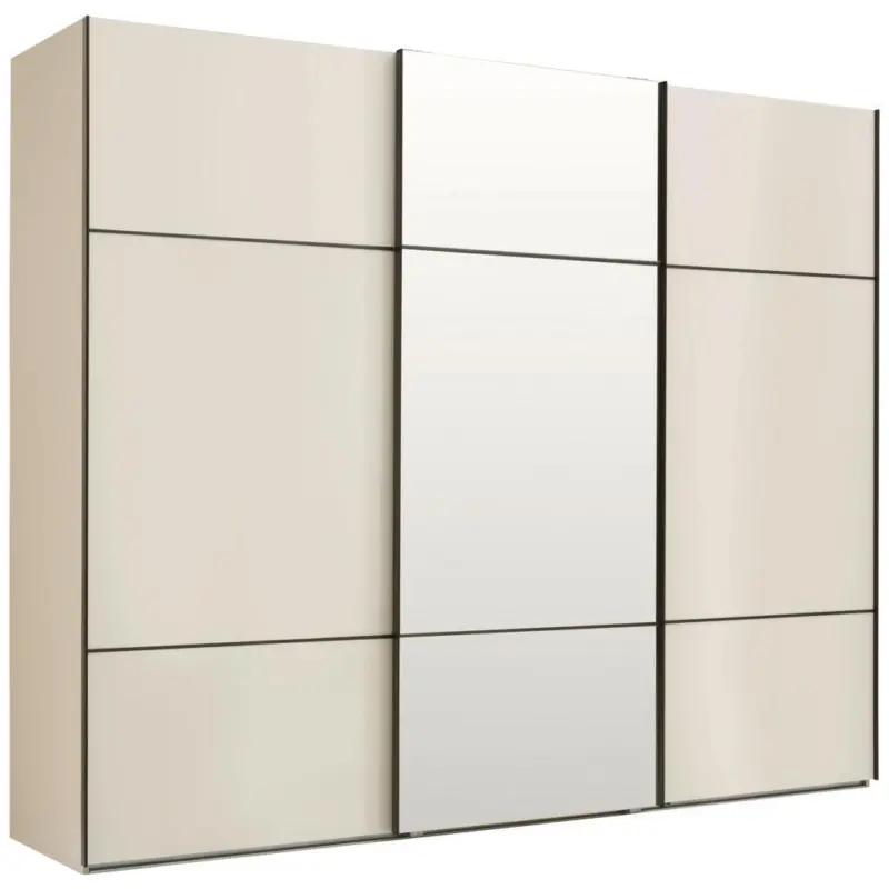 Schwebet&uuml;renschrank in Champagner