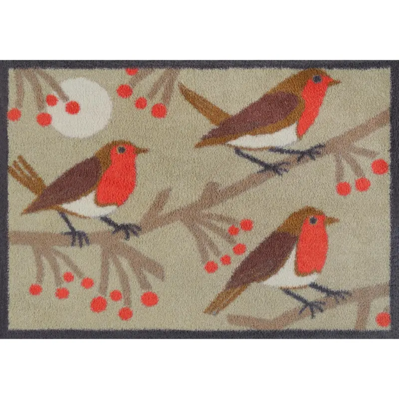 FU&szlig;MATTE 60/85 cm Red Robins