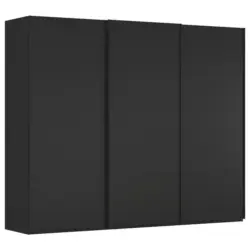 Schwebet&uuml;renschrank in Schwarz