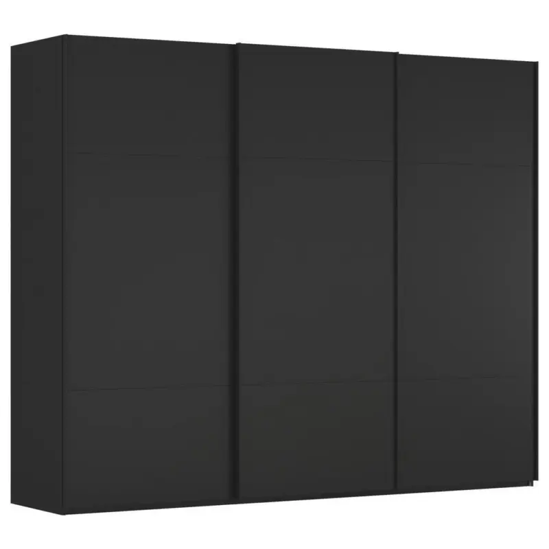 Schwebet&uuml;renschrank in Schwarz