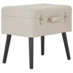 XXXLutz Lauterach - Ihr M&ouml;belhaus bei Bregenz Hocker in Holz, Textil, Holzwerkstoff Schwarz, Beige