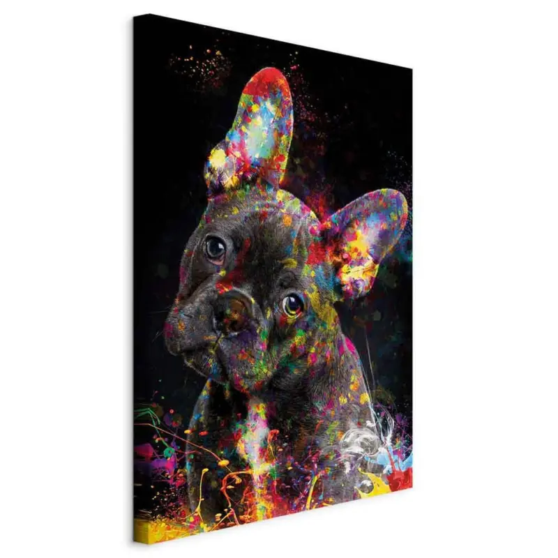 Leinwandbild Abstraktes, Tiere 80/120/1.2 cm