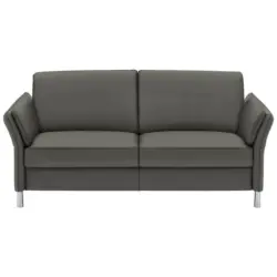 2,5-Sitzer Latina in Echtleder Dunkelgrau