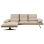 XXXLutz Lauterach - Ihr M&ouml;belhaus bei Bregenz Ecksofa in Mikrofaser Beige 164/291 cm
