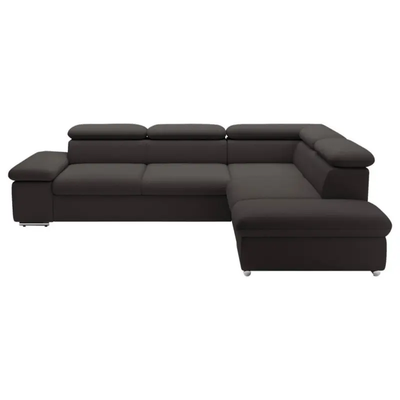 Ecksofa in Flachgewebe Fango 274/228 cm