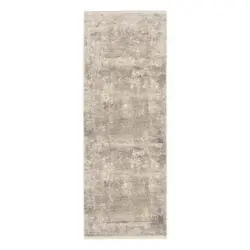 L&auml;ufer 80/250 cm Grau, Goldfarben