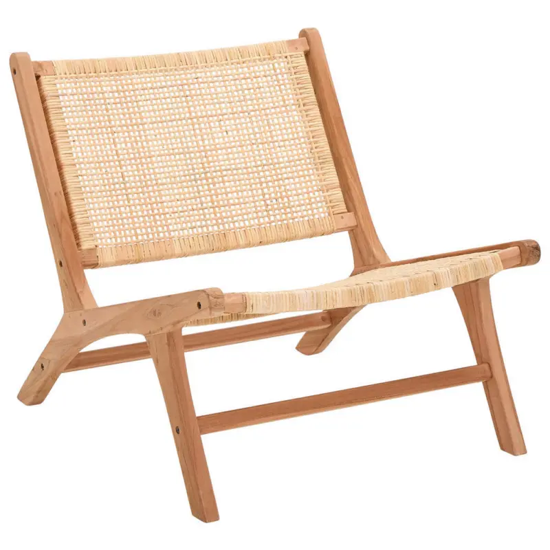 Sessel in Naturfarben