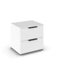 Nachtk&auml;stchen 50/49/42 cm in Wei&szlig;