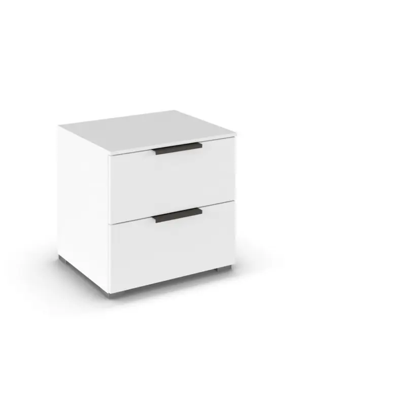 Nachtk&auml;stchen 50/49/42 cm in Wei&szlig;