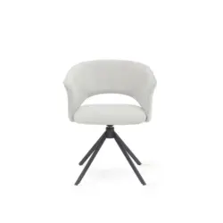 Armlehnstuhl Typenauswahl, Sitzfl&auml;che 360&deg; drehbar, abwischbar, automatische R&uuml;ckholfunktion, gepolsterte Armlehnen Chenille